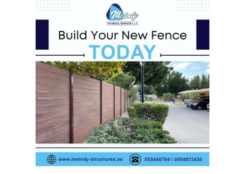 Garden Fence Dubai | Garden Privacy Fence | Garden Fence UAE