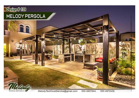 Buy Wooden Pergola in UAE | Pergola Suppliers | Garden Pergola