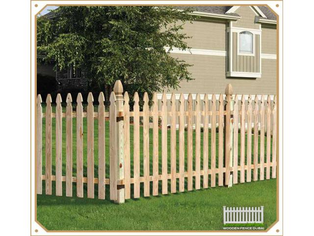 Wooden Fence in Dubai