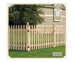 Wooden Fence in Dubai