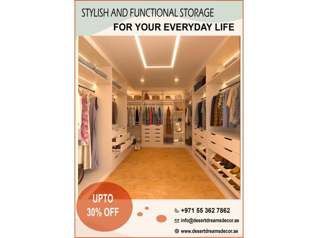 Walk-in Closets Abu Dhabi | Buy Closets and Wardrobes in Uae.