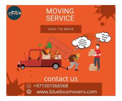 0501566568 BlueBox Movers in Casa Serena Dubai Villa,Office,Flat move with Close Truck