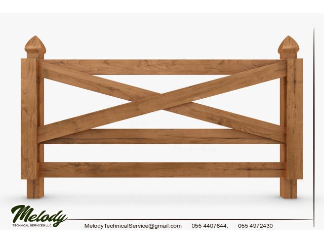 Wooden Fence in Dubai | Garden Fence | Privacy Fence