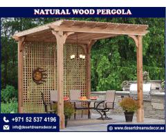 Classic Wooden Pergola Uae | Luxury Wooden Pergola Uae.