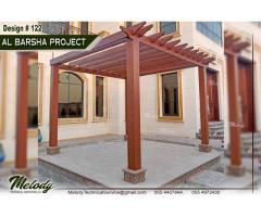 Creative Wooden Pergola in UAE | Pergola Suppliers in UAE