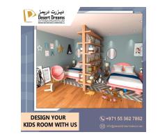 Kids Room Interior Design Uae | Renovation Works Uae.