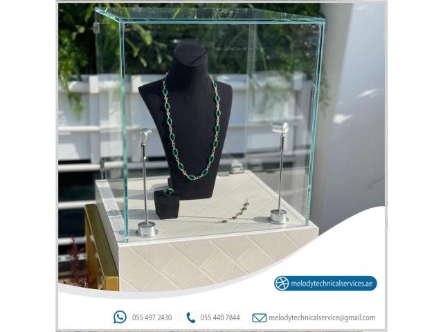 Jewelry Showcases | Rental Jewelry Display in Dubai UAE