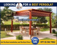 Wooden Pergola at Lowest Price in Uae | Malaysian Wood Pergola Uae.