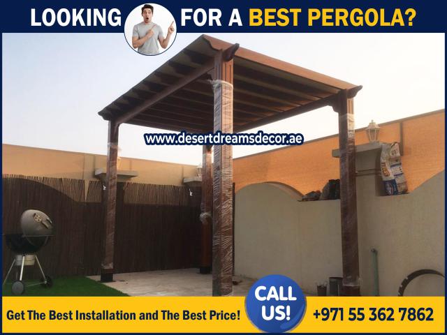 Wooden Pergola at Lowest Price in Uae | Malaysian Wood Pergola Uae.