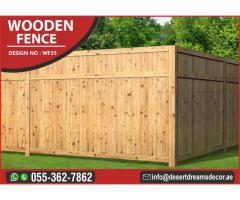 Wooden Fence Expert in Uae | Best Price Fence Uae.