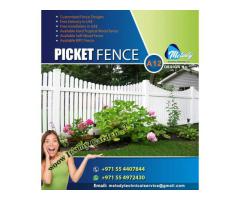 Wooden Fence | Garden Fence | Privacy Fence in UAE