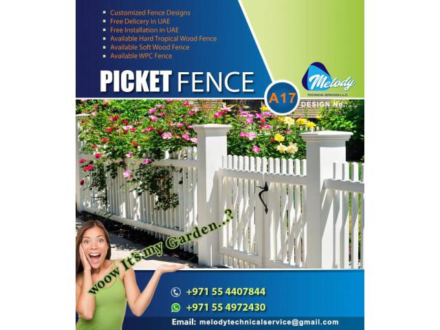 Wooden Fence | Garden Fence | Privacy Fence in UAE