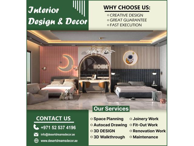 Interior Design and Decor in Abu Dhabi | Renovation Work | Closets and Wardrobes.