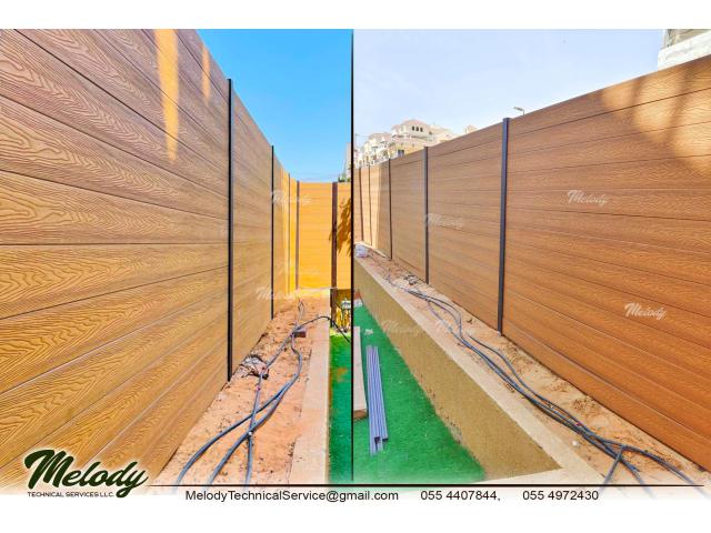 Garden Fence in Dubai | Privacy Fence | Wooden Fence