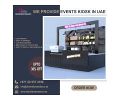 Events Kiosk Uae | Kiosk Suppliers | Free Design and Drawing.