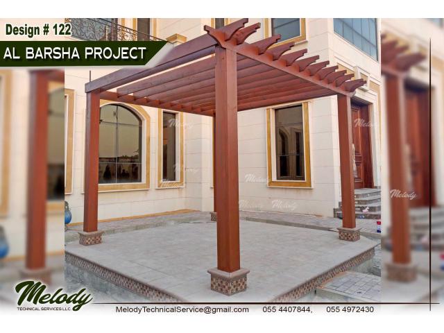 Creative And Stylish Wooden Pergola in Dubai | Buy At 20% Discount