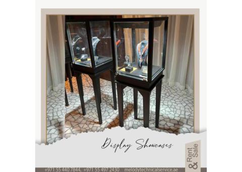 Luxury Jewelry Showcase | Showcase For Rent in Dubai