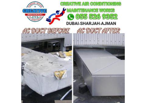 air conditioning company in ajman 055-5269352 ducting