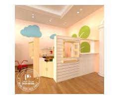 Nursery Design and Decor in Abu Dhabi | Wooden Play House | Wooden Furniture.