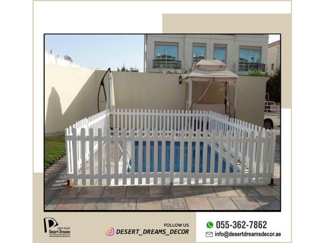 Sport Court Area Fence Uae | Wooden Privacy Fences Dubai.
