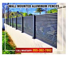 Long Area Aluminum Fence Uae | Tall Height Aluminum Fence Dubai.