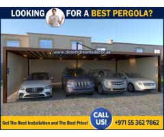 Modern Design Aluminum Pergola Dubai | Louver Roof Aluminum Pergola.