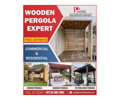 Pergola Best Prices Uae | 5 Years Warranty | Wooden Pergola Dubai.