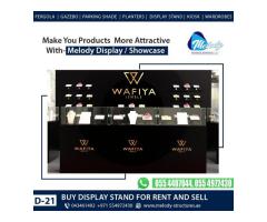 Jewelry Showcase in UAE | Jewelry Display Stand Rental