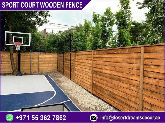 Outdoor Privacy Fence Uae | Wooden Fences Dubai | Wooden Fence Abu Dhabi.