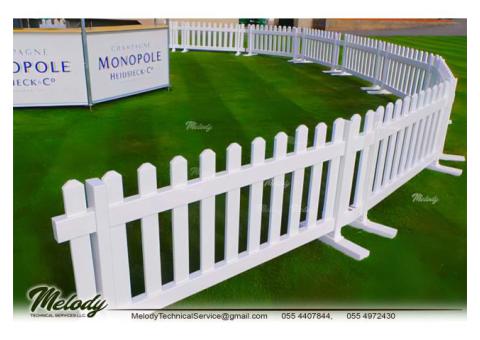 Buy Garden Fences in UAE | Picket Fence | Kids Play Area Fence