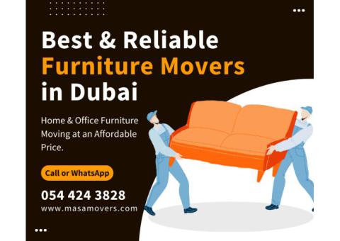 Best Furniture Moving in Dubai by Masa Movers