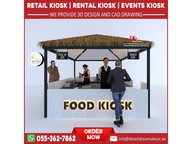 Coffee Kiosk Rental Uae | Food Kiosk Rental Uae.