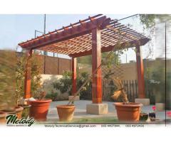 Creative Pergola in Dubai | Wooden Pergola | Garden Pergola