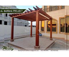 Pergola Design in UAE | Wooden Pergola | Pergola Suppliers