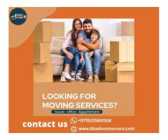 0501566568 BlueBox Movers in Al Bada Villa,Office,Flat move with Close Truck