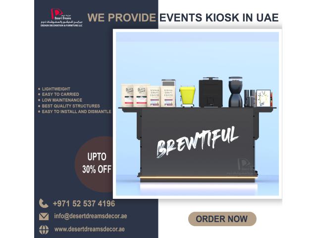 Coffee Kiosk for Rent and Sale in Uae | Events Kiosk Uae.