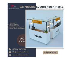 Events Kiosk Suppliers Abu Dhabi | Rental Kiosk Uae.