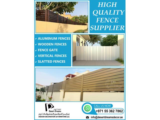 Neighbour Privacy Fences Uae | Wooden Fences Contractor in Uae.