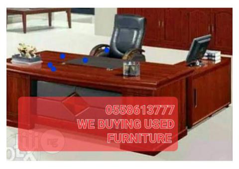 0509155715 WE BUYER USED OFFICE FURNITURE AND