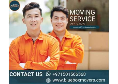 0501566568 BlueBox Movers in Jumeirah Park Villa,Office,Flat move with Close Truck