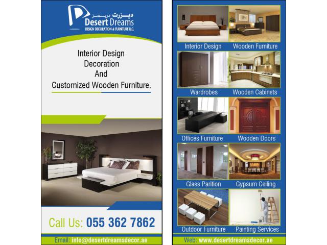 Interior Fit-Out Work in Abu Dhabi | Renovation | Carpentry Works.
