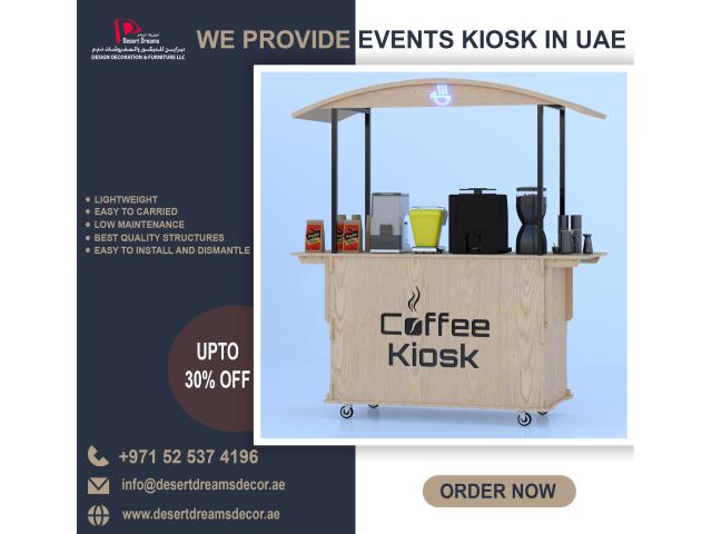 Rental Kiosk Abu Dhabi | Retail Kiosk | Free Design and Estimate.