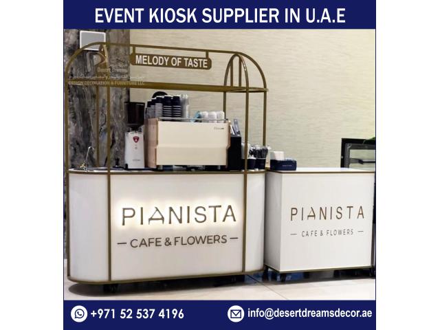 Rental Kiosk Abu Dhabi | Retail Kiosk | Free Design and Estimate.