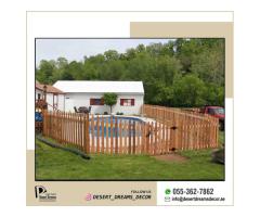 Wood Fencing Dubai | Garden Fencing Uae.