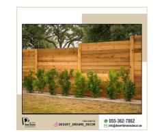 Wood Fencing Dubai | Garden Fencing Uae.