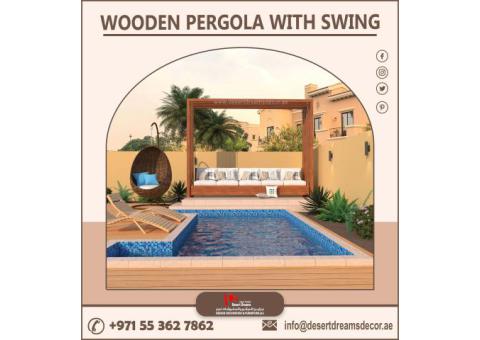 Wooden Pergola Contractor in Dubai | Sun Shades Pergola in Uae.
