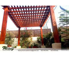 Wooden Pergola in UAE | Pergola Suppliers | Garden Pergola Dubai