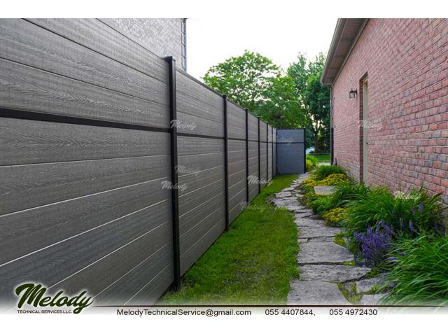 Wooden Fence | WPC Fence | Fence Manufacturer in Dubai