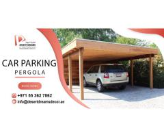 Villa Car Parking Pergola Uae | Aluminum Parking Shades.