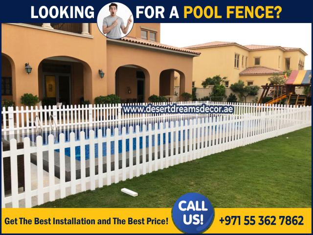 Swimming Pool Fence Uae | Beat The Heat | Natural Wood Fence | Summer Sale Offer.